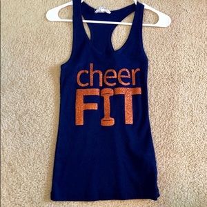 cheer fit tank top